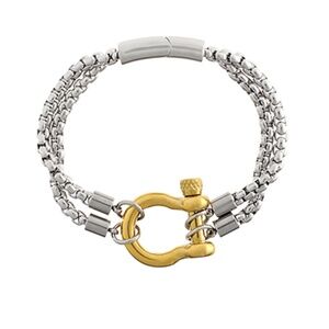 Layered U Shape Bracelet